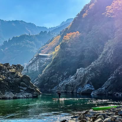 Shikoku river paddling Japan adventure | kayakasia