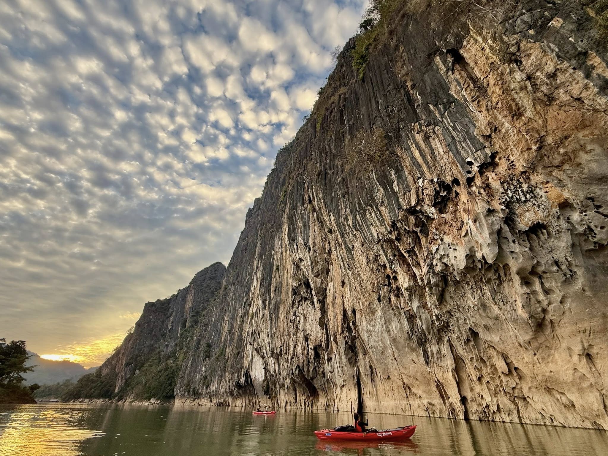 Sea kayaking Nam Ou River northern Laos | kayakasia eco adventure
